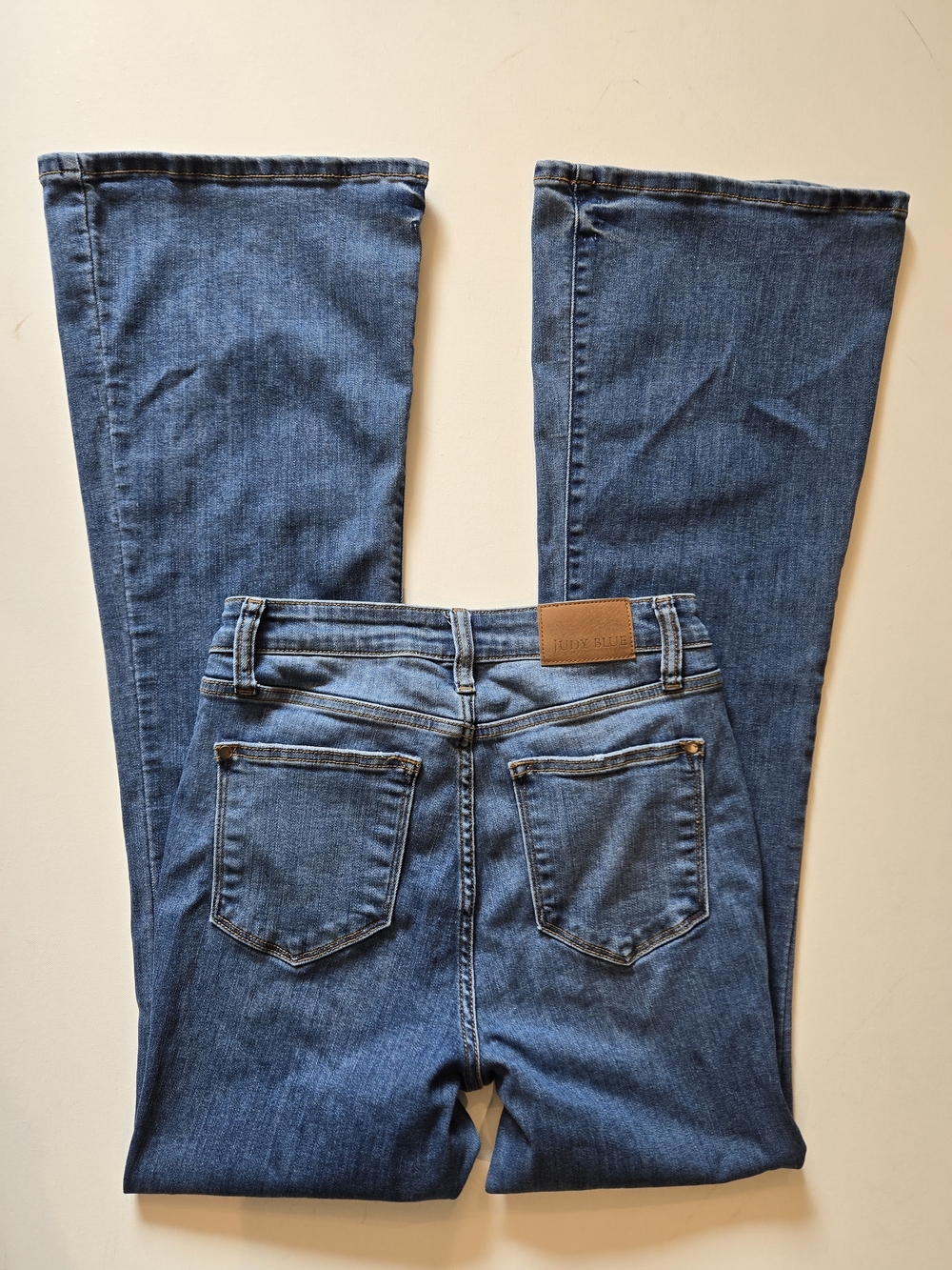 Judy Blue High-Waisted Classic Flare Blue Jeans Women's Size 28 - Picture 11 of 11